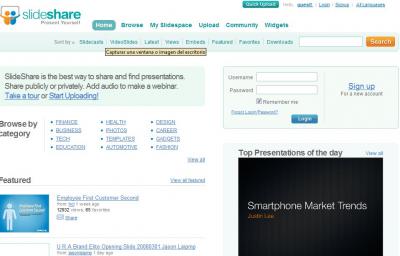 Slideshare: insertar una presentaci&oacute;n en nuestro blog